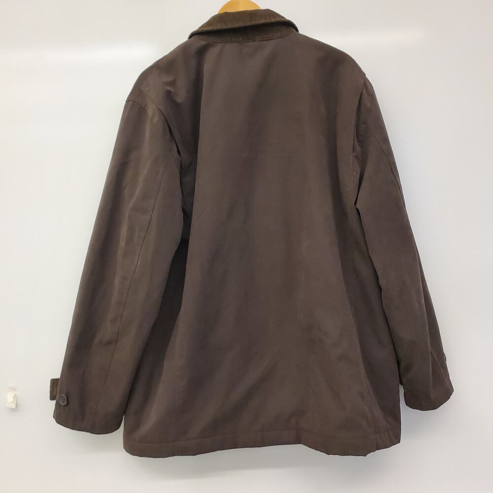 London Fog Jacket Mens XL Brown Barn Chore Coat Corduroy Collar - Picture 8 of 16